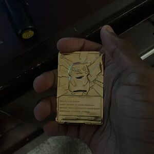 All gold plated Pikachu from 1999
